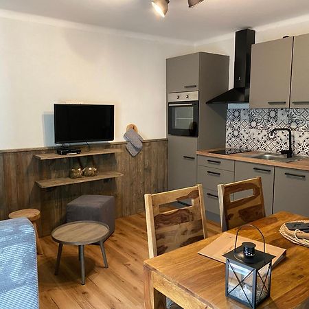 Appartement Brettljause Ferienhaus Fuenf Sinne Döbriach Buitenkant foto