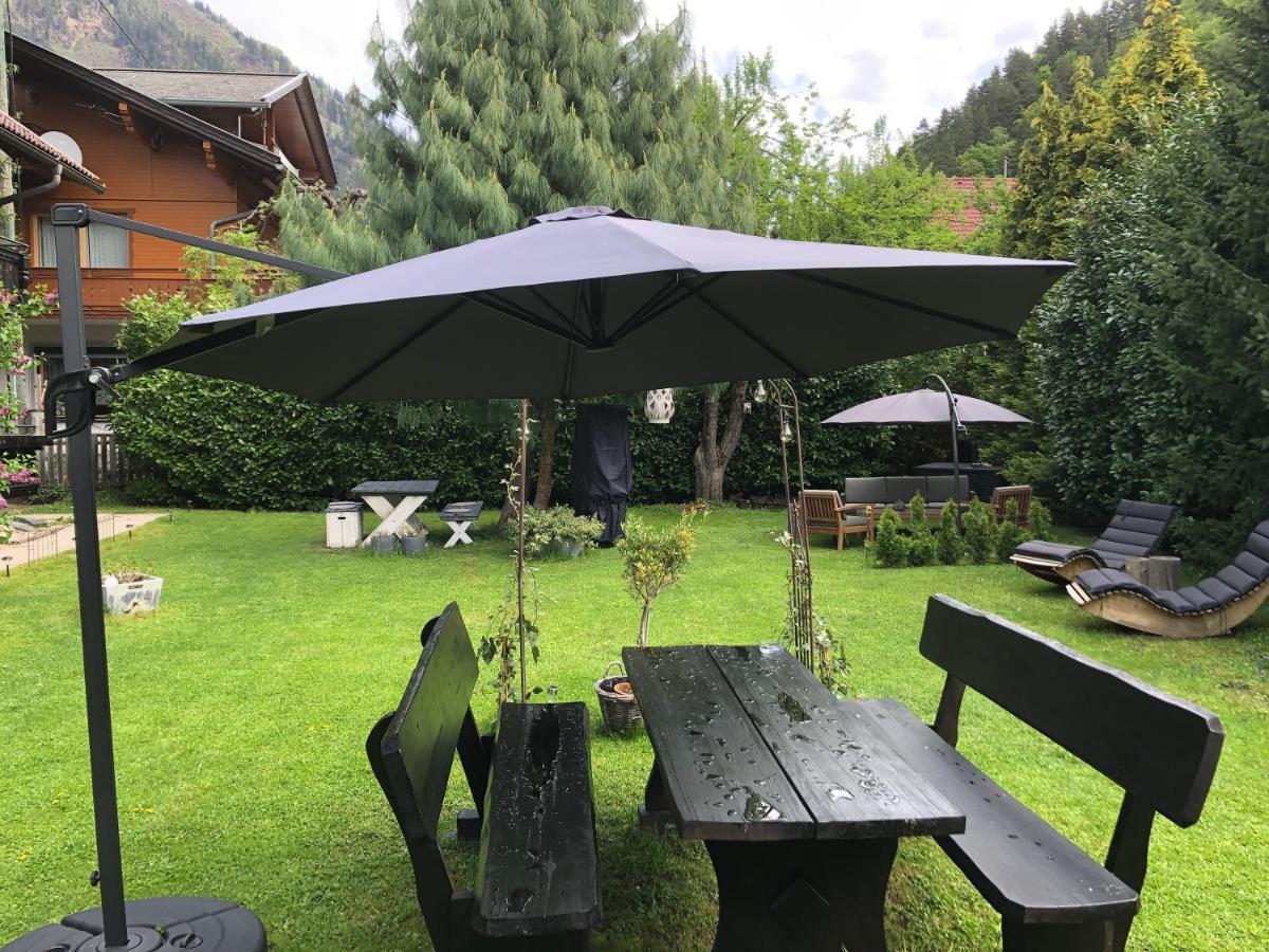 Appartement Brettljause Ferienhaus Fuenf Sinne Döbriach Buitenkant foto
