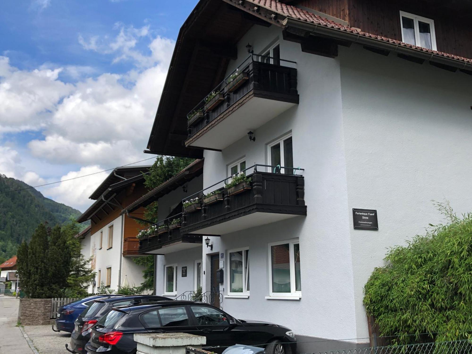 Appartement Brettljause Ferienhaus Fuenf Sinne Döbriach Buitenkant foto